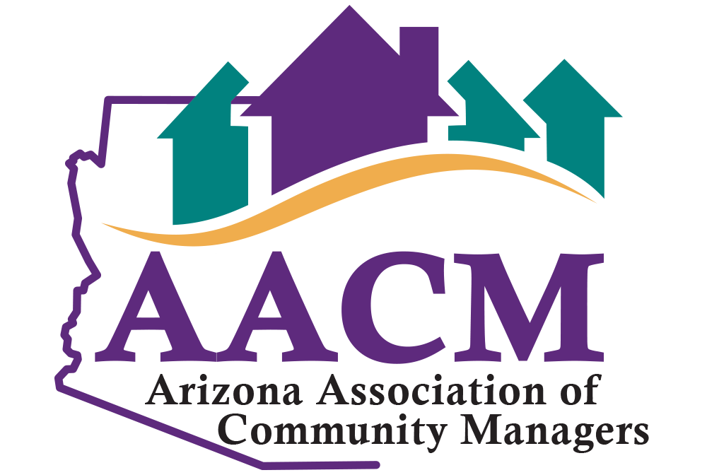 Official logo of the Arizona Association of Community Managers (AACM).