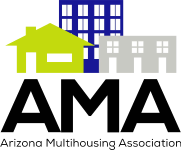 Official logo of the Arizona Multihousing Association (AMA).